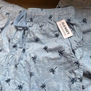 Old Navy Blue Palm Print Pijama Pants